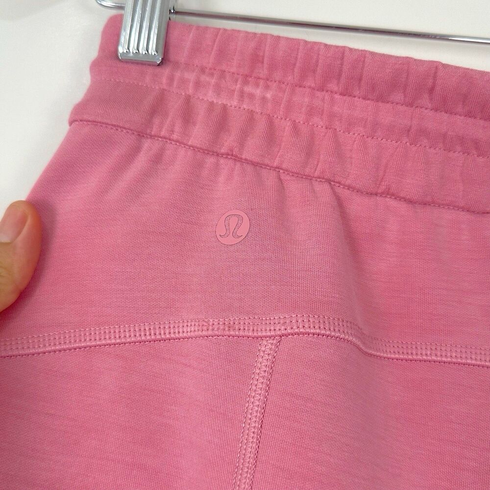 Lululemon Softstreme High-Rise Pant & Perfectly Oversized Cropped Crew Pink Tide - Picture 13 of 16